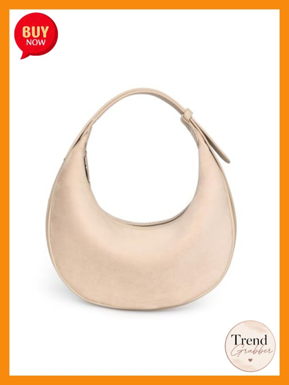 Suede Faux Leather Hobo Shoulder Crossbody Bag Slouchy Purse